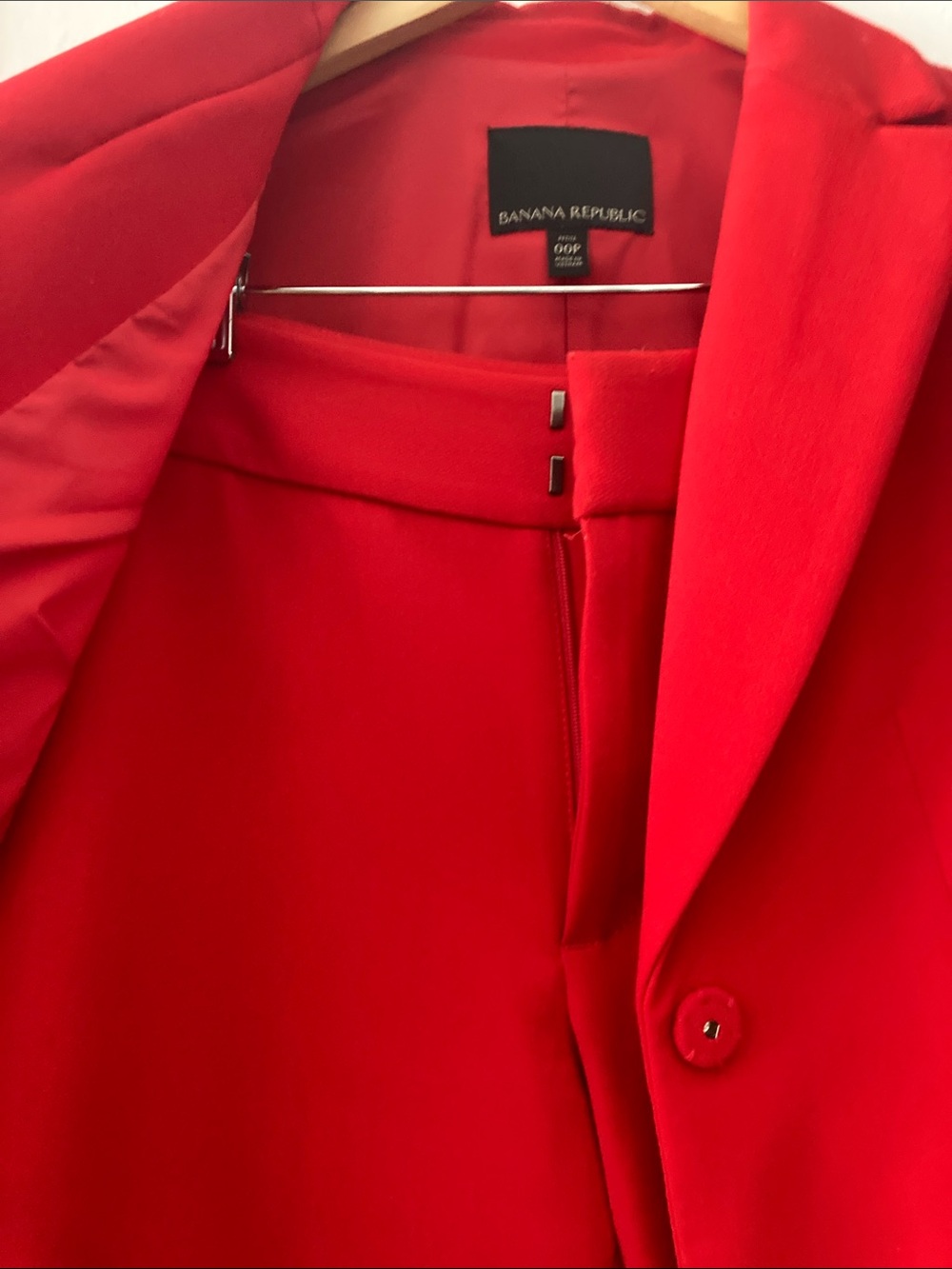 Banana Republic Bright Red Women's Blazer - Picture 5 of 8
